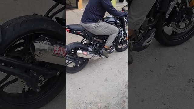 Voge 300AC 2021 With Yoshimura R22 full system a lot of power impressive sound смотреть онлайн
