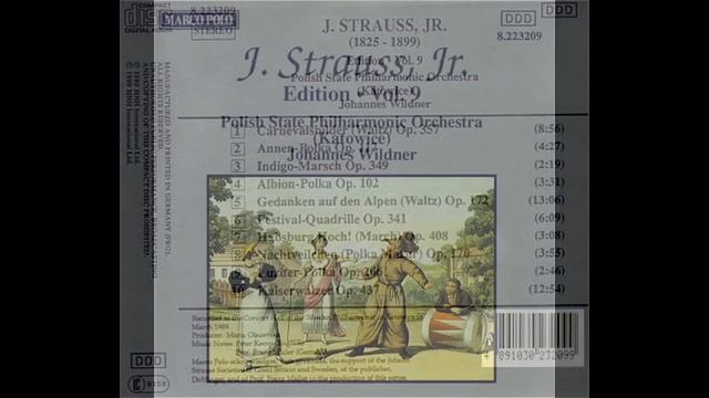 Johann Strauss II, The Complete Orchestral Edition-CD-9 смотреть онлайн