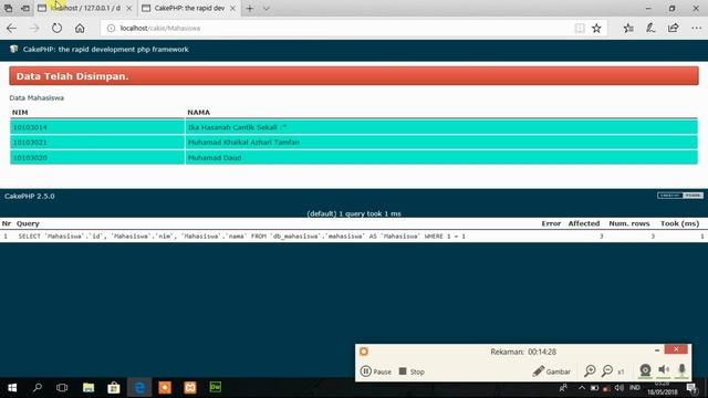 Cake Php Tutorial 4 смотреть онлайн