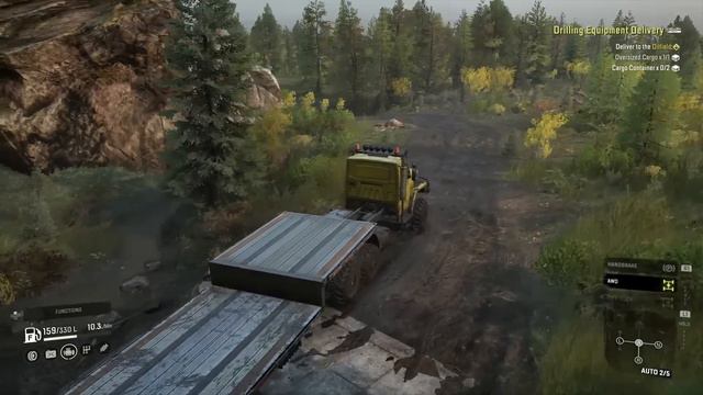 SNOWRUNNER /ON PS4/ #38 /GRAD STUDENT/ ZIMNEGORSK Russia GAMEPLAY. смотреть онлайн