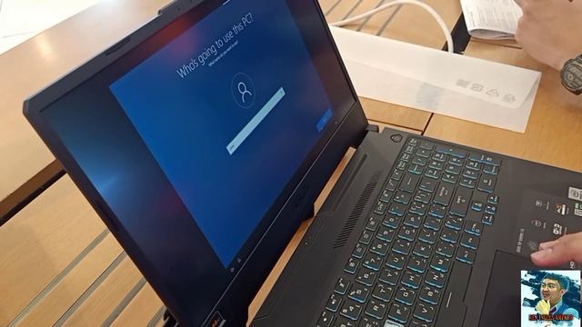 ASUS TUF GAMING LOPTOP FX506LI-HNO91T UNBOXING смотреть онлайн
