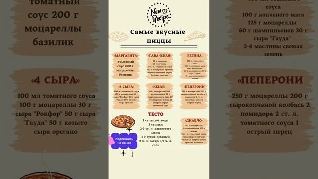 Как приготовить вкусную пиццу #рецепт #рецептпиццы смотреть онлайн