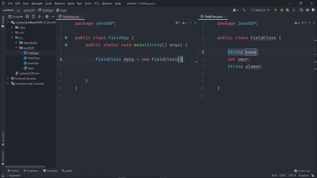 #1 Pemrograman Berorientasi Objek Java - Field смотреть онлайн