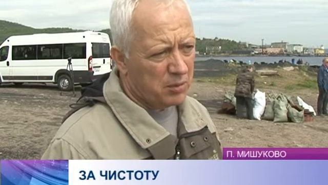 Субботник по очистке территории состоялся в районе поселка Мишуково смотреть онлайн