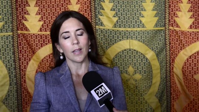 Kronprinsesse Mary interview i Marokko смотреть онлайн
