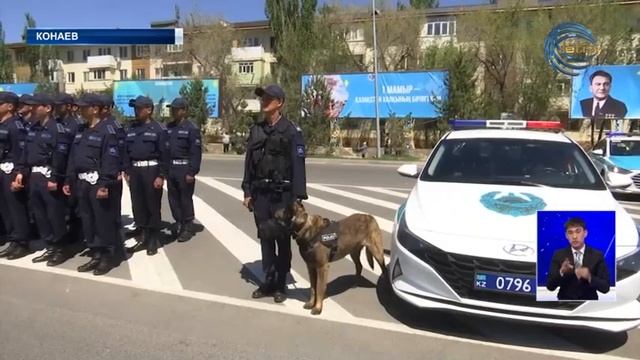 Отныне общественный порядок в городе Конаев будет обеспечивать Национальная гвардия смотреть онлайн