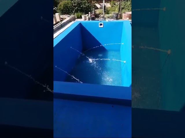 Краска для бассейна ЛКМ СССР ( жидкая резина для бассейна ) смотреть онлайн