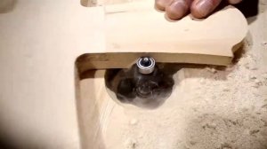 Фрезерование по шаблону ручным фрезером