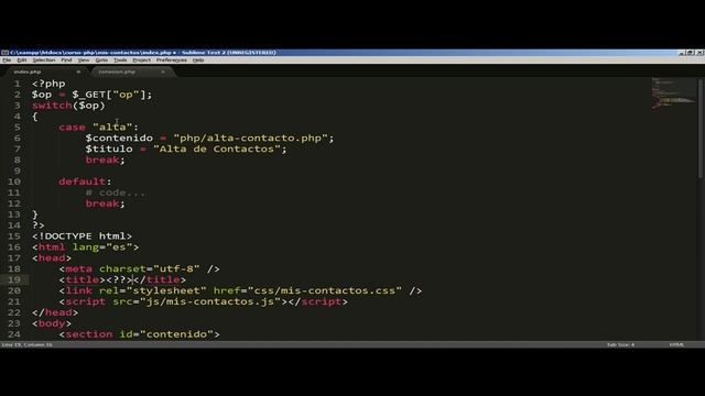 Curso PHP Básico: 11. Aplicación CRUD (1/7) - #jonmircha смотреть онлайн