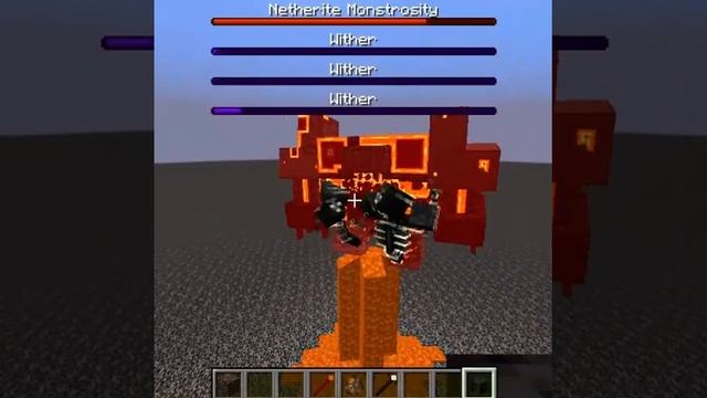 Netherite Monstrosity vs 5 to 18 Withers смотреть онлайн