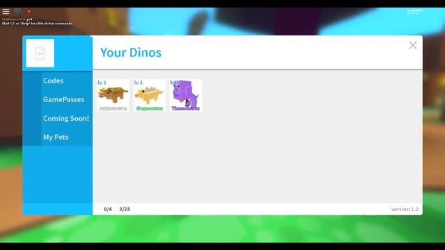 Dino Pet Simulator - Code (Free EPIC DINO + 1000 COINS) смотреть онлайн