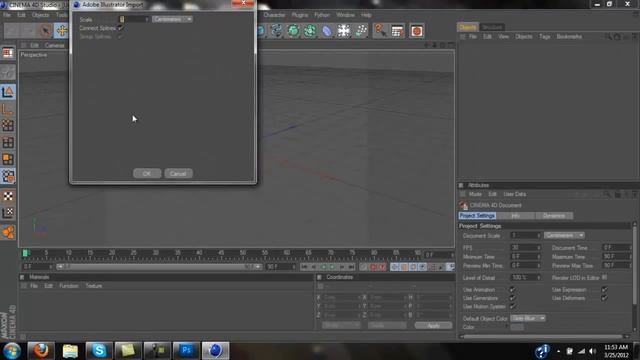 Tutorial - Exporting Photoshop Paths To Cinema 4D смотреть онлайн