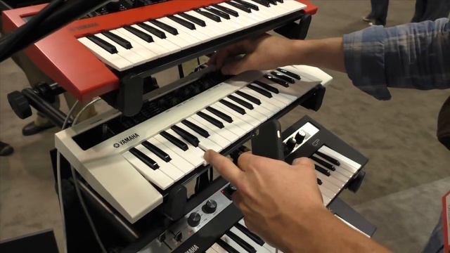 [NAMM] Yamaha Reface Mini-Synths смотреть онлайн