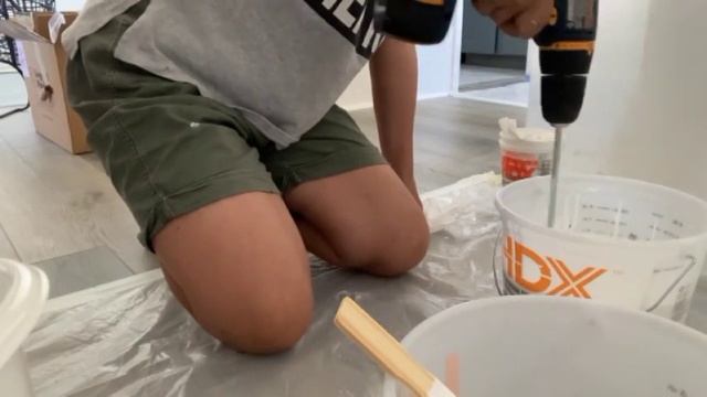 Leggari Epoxy kitchen counter top смотреть онлайн