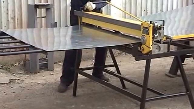 Станок поперечной резки металла ручной РПР смотреть онлайн