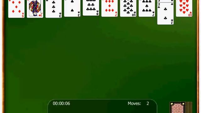 Spider Solitaire free cards game play online смотреть онлайн