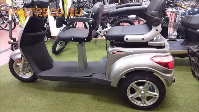 Электроскутер Трицикл Volteco Trike L New и Trike Round L Обзор Voltreco.ru