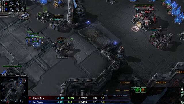 Worst game EVER, but it was FUN! TvT - Orbital Shipyard (LOTV, English) смотреть онлайн
