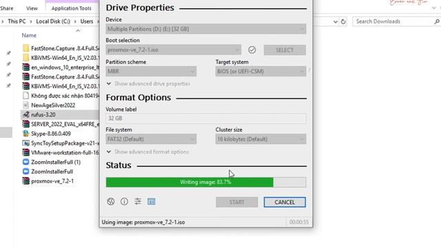 Proxmox VE - Create Proxmox Bootable USB with Rufus смотреть онлайн