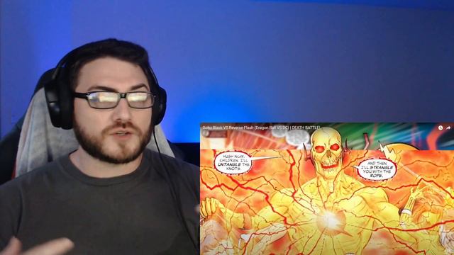 DEATH BATTLE: Goku Black Vs Reverse Flash - Largo Reacts смотреть онлайн