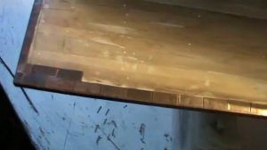 Обшивка медью корпус модели корабля №2