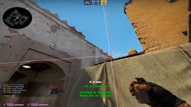 Раскидки из cs go в Alpha ace на DUST 2 vs Край земли | кс го на телефон смотреть онлайн
