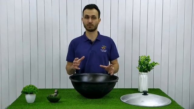 Как быстро обжечь чугунный казан смотреть онлайн