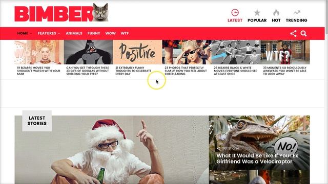 Bimber Viral WordPress Theme Review (Part 1) смотреть онлайн