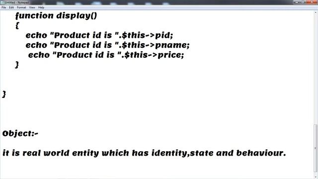 How We create Class and Object in PHP || class and object in php || Lecture 24 смотреть онлайн