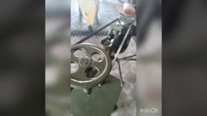 сверлильный станок из стоек автомобиля