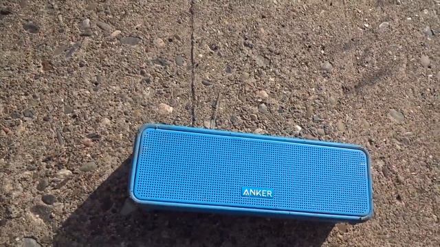 Скинул колонку с дамбы! Что с ней случилось? / drop test anker soundcore select смотреть онлайн