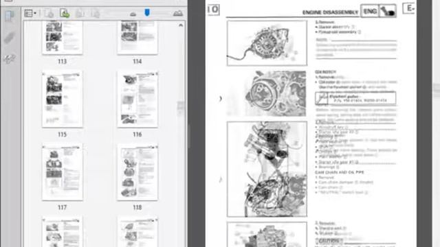 Yamaha YFM400 Bigbear Kodiak - Service Manual - Manuel de Reparation - Wiring Diagrams - Schemas смотреть онлайн