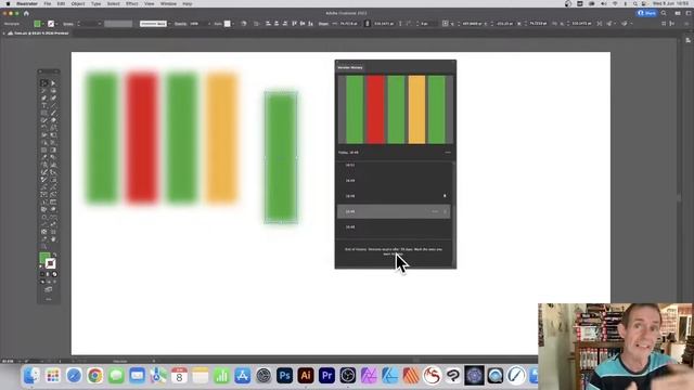 How To Undo / Restore Work In Illustrator Tutorial смотреть онлайн
