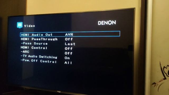 Как подключить телевизор Sony XH9505 к ресиверу Denon X550 через ARC смотреть онлайн