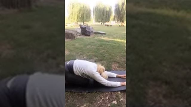 Запись утренней йоги с Ольгой @ola_siola смотреть онлайн