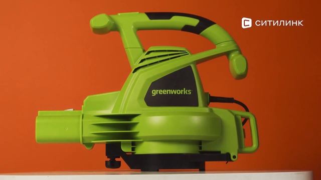 Обзор воздуходувки GREENWORKS GBV2800 | Ситилинк смотреть онлайн