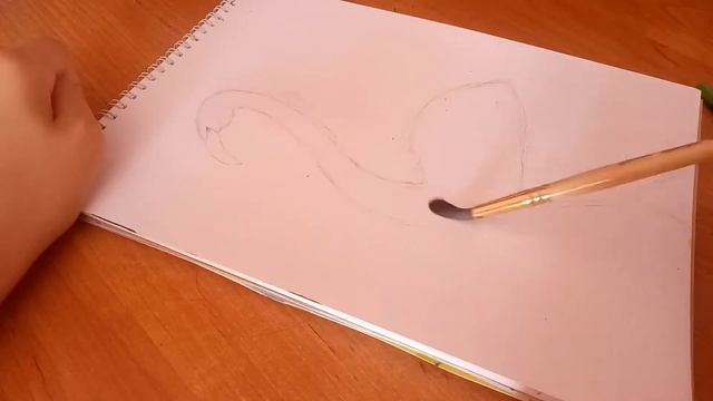 как нарисовать фламинго|акварельный скетчинг. смотреть онлайн