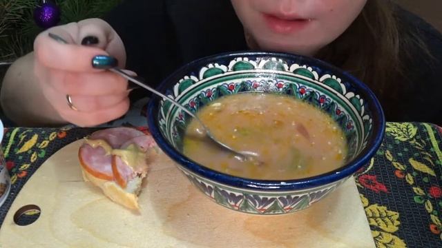 асмр вкуснейшие ЩИ СО СМЕТАНОЙ/очень вкусные щи