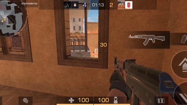 Игра Стендофф 2 , 1 проигрыш, кто хочет 1 на 1 писать в коменты свой айди смотреть онлайн