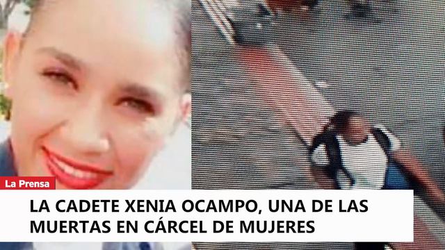 La cadete Xenia Ocampo, una de las muertas en cárcel de mujeres смотреть онлайн