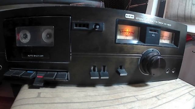 Tape deck CCE CD-1200 Tocando fita K7 #2 смотреть онлайн