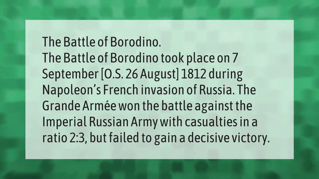 Why did Napoleon fail in Russia in 1812? смотреть онлайн