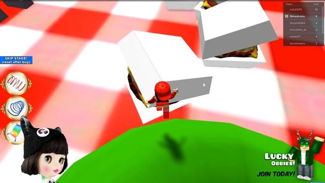 МЕНЯ ХОТЯТ СЪЕСТЬ! Побег от пожирателя ПИЦЦЫ в Роблокс - Roblox Obby челлендж смотреть онлайн