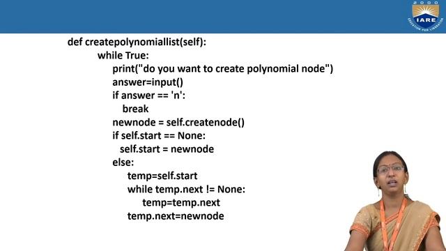 Application of linked list - Polynomial expression,Sparse matrix implementation by Dr.J Sirisha Dev смотреть онлайн