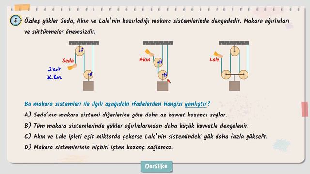 Basit Makineler Soru Çözümü + PDF | LGS 2024 смотреть онлайн