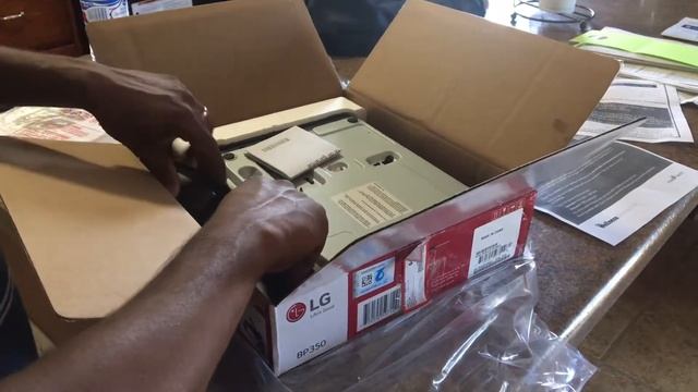 LG Blu-Ray player unbox смотреть онлайн