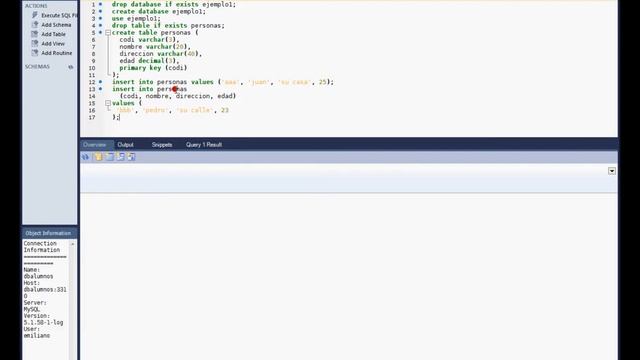 2 SQL (Paso a paso) AMIGOS Workbench.wmv смотреть онлайн