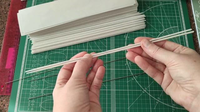 Урок плетения из бумажной лозы № 2. Какой выбрать клей и спицы смотреть онлайн