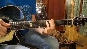 Мохнатый шмель-А. Петров  (как играть на гитаре аккорды)