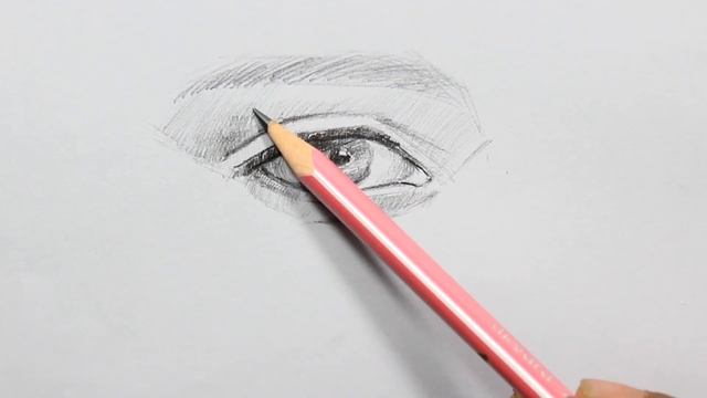 Pencil Sketch of Human Body Parts / Eye смотреть онлайн